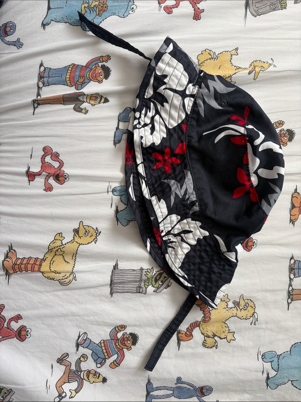 Gymboree Black, White and Red Sub Bucket Hat